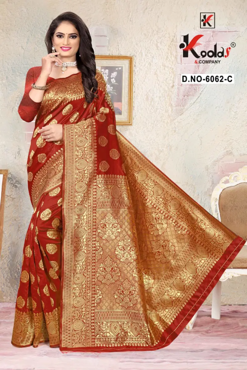 Skoda 6062 Latest Fancy Designer Festive Wear  Silk  Saree Collection